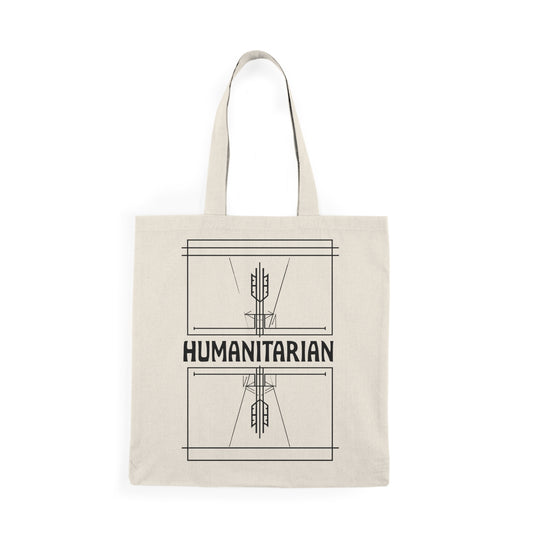 Natural Tote, Eco-Friendly Natural Tote Bag - "Defend the Sacred" "Humanitarian", Reusable Shopping Bag, Environmentalist Gift, Beach Tote, Sustainable Style