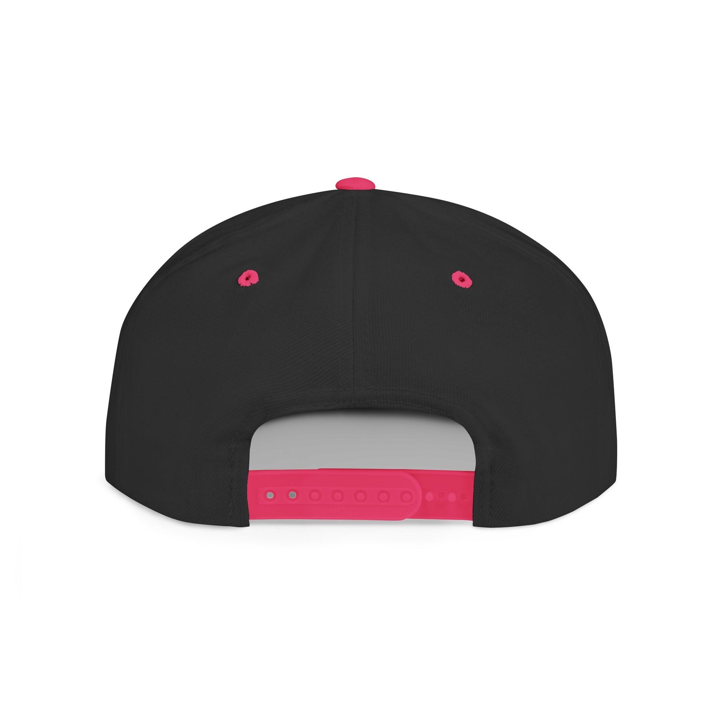 Flat Bill Snapback Hat — Distressed 'Sobe Sho' Badge Logo Cap
