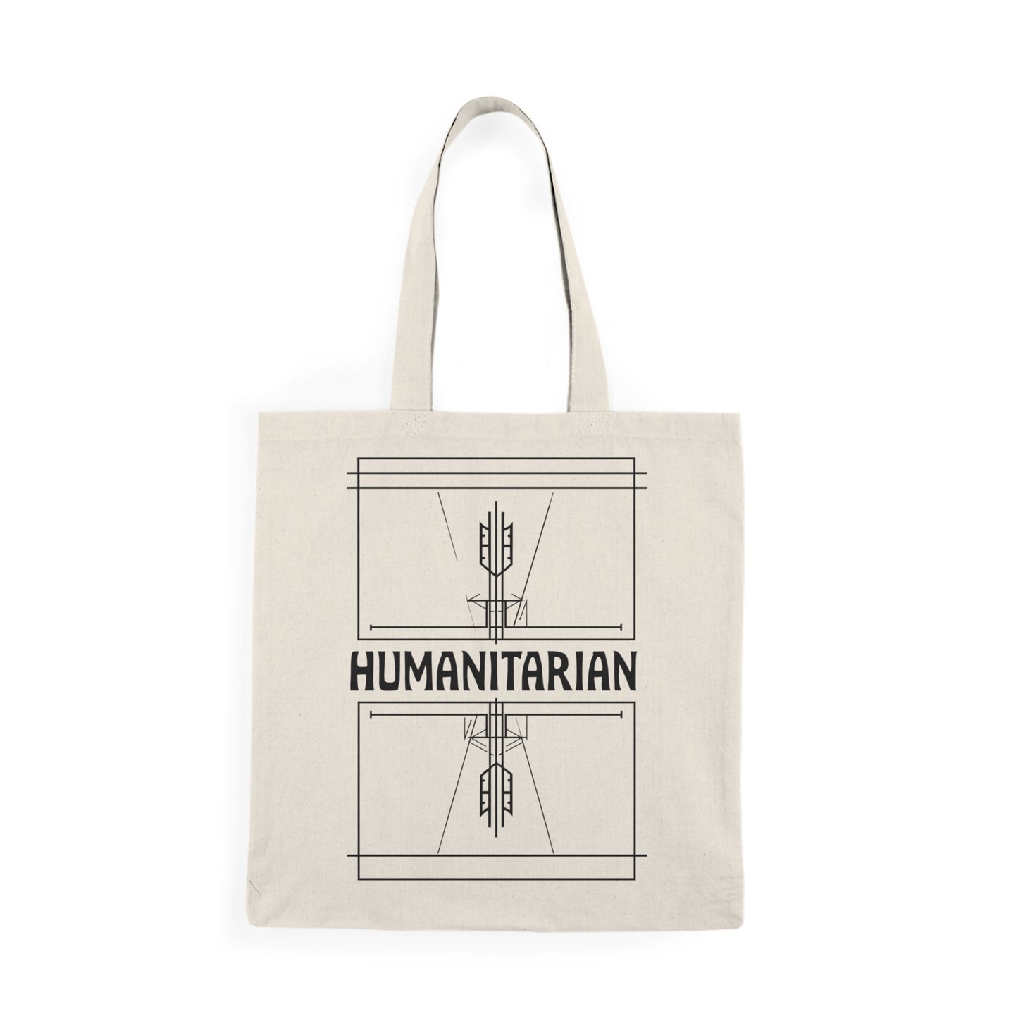 Natural Tote, Eco-Friendly Natural Tote Bag - "Defend the Sacred" "Humanitarian", Reusable Shopping Bag, Environmentalist Gift, Beach Tote, Sustainable Style