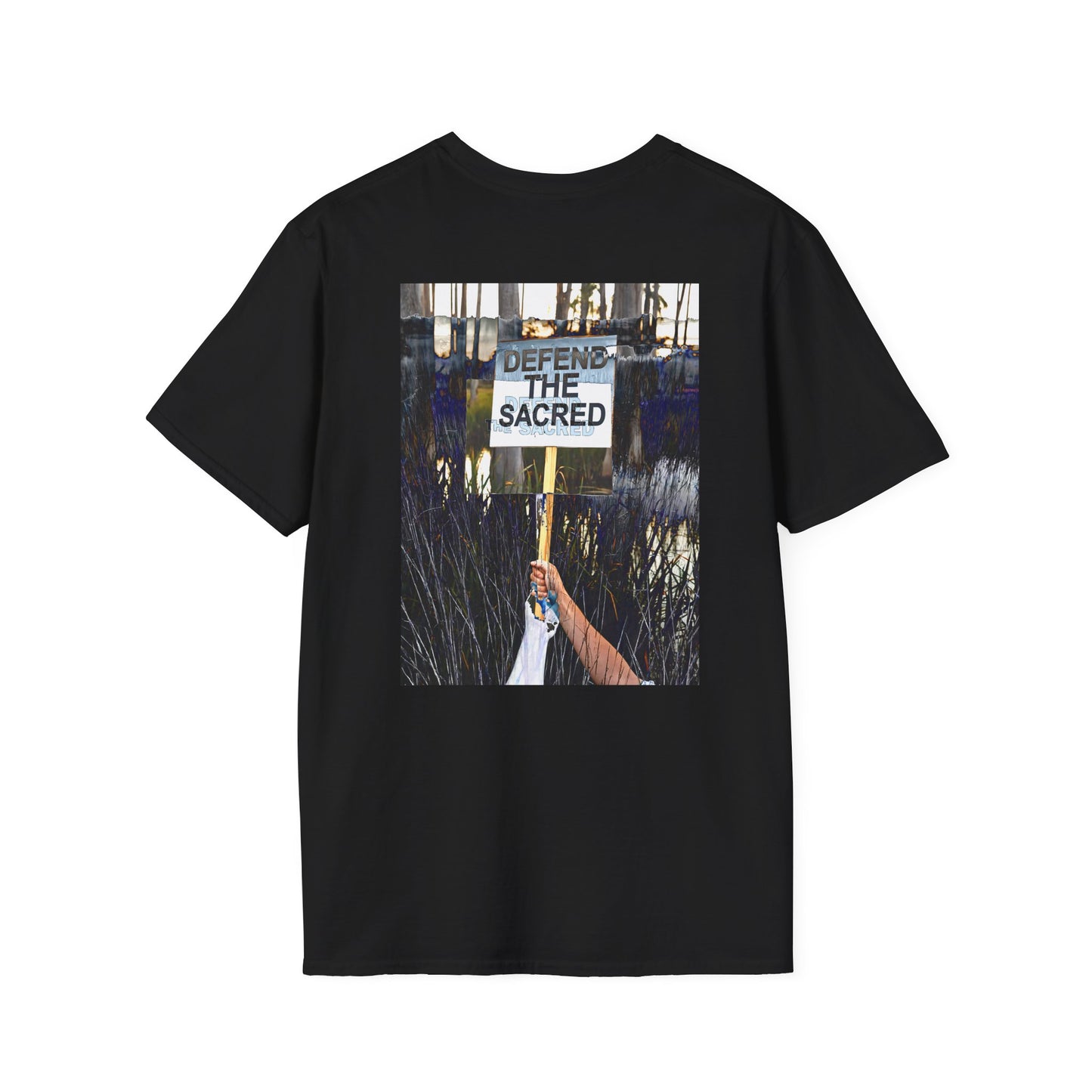 Humanitarian Message Unisex Softstyle T-Shirt, Social Justice Tee, Activism Shirt, Thoughtful Gift, Casual Wear, Protest Apparel