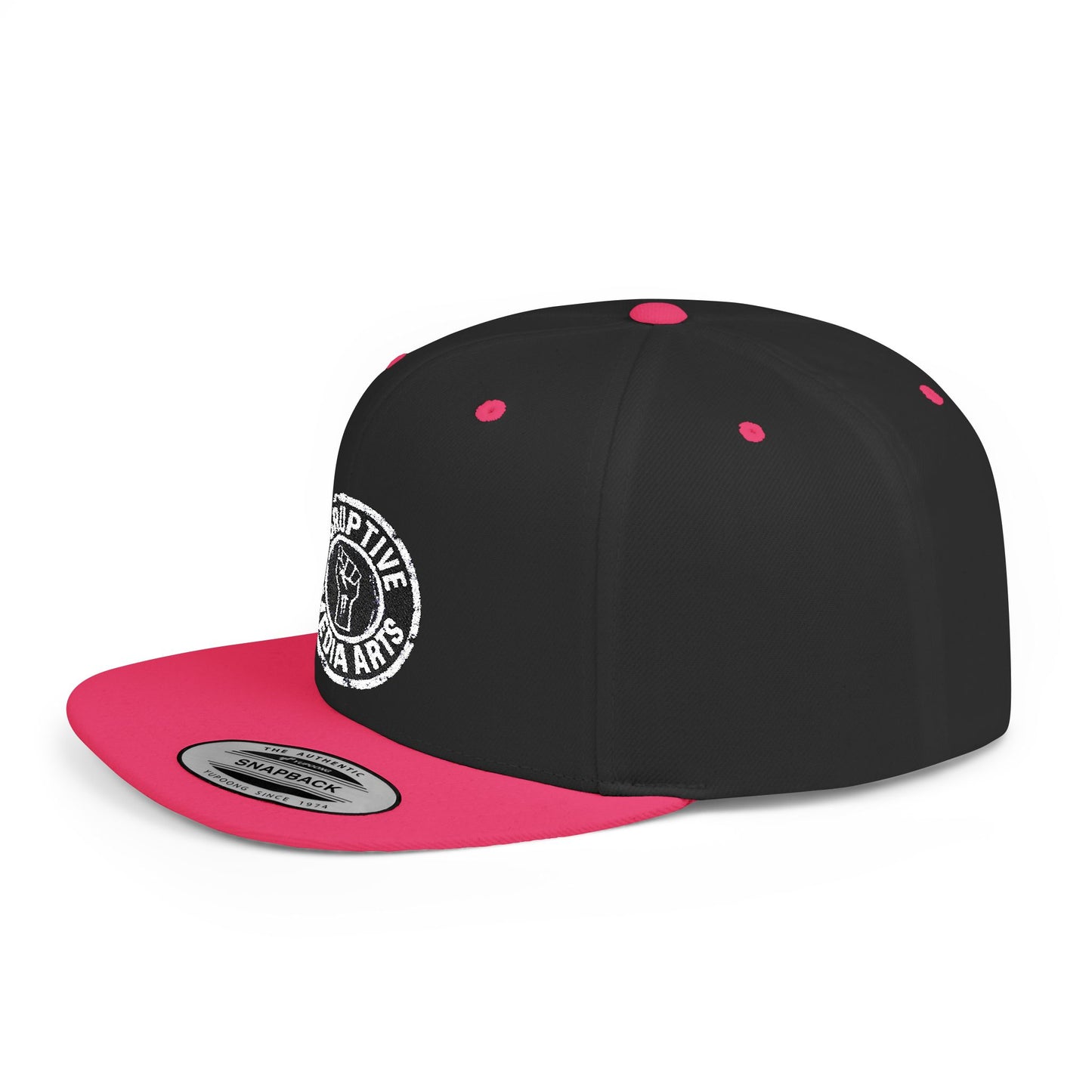 [dNASAb] Flat Bill Snapback- Signal Snapback – "IMPACT artist" High-Profile Resistance Cap [Rockstar Edition]