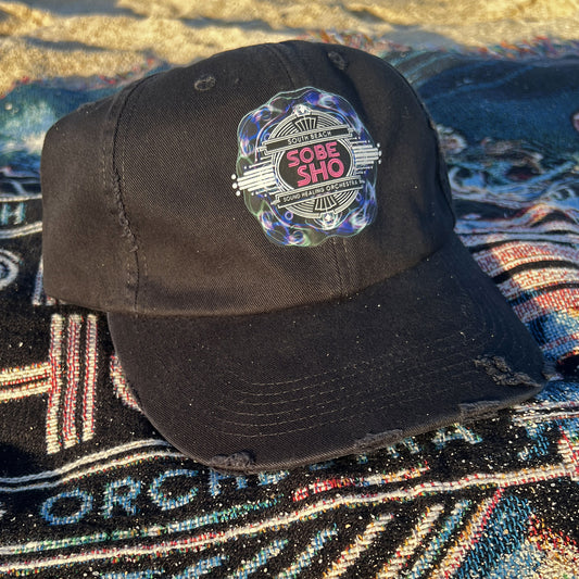 Retro Themed Unisex Distressed Cap, Casual Fashion, Streetwear Accessory, Gift Idea, Summer Style Hat