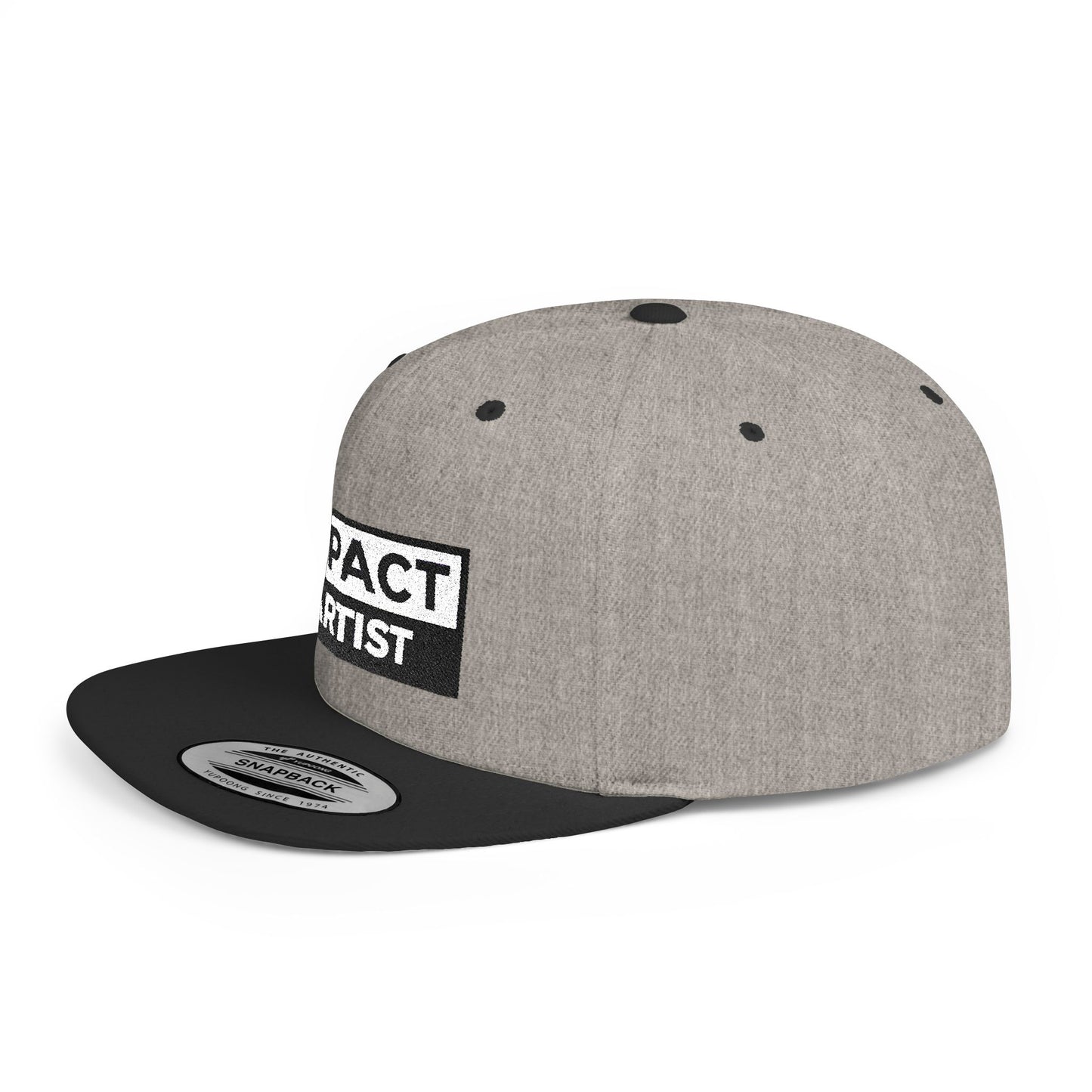 [dNASAb] Flat Bill Snapback - Signal Snapback – "IMPACT artist" High-Profile Resistance Cap [Rockstar Edition]