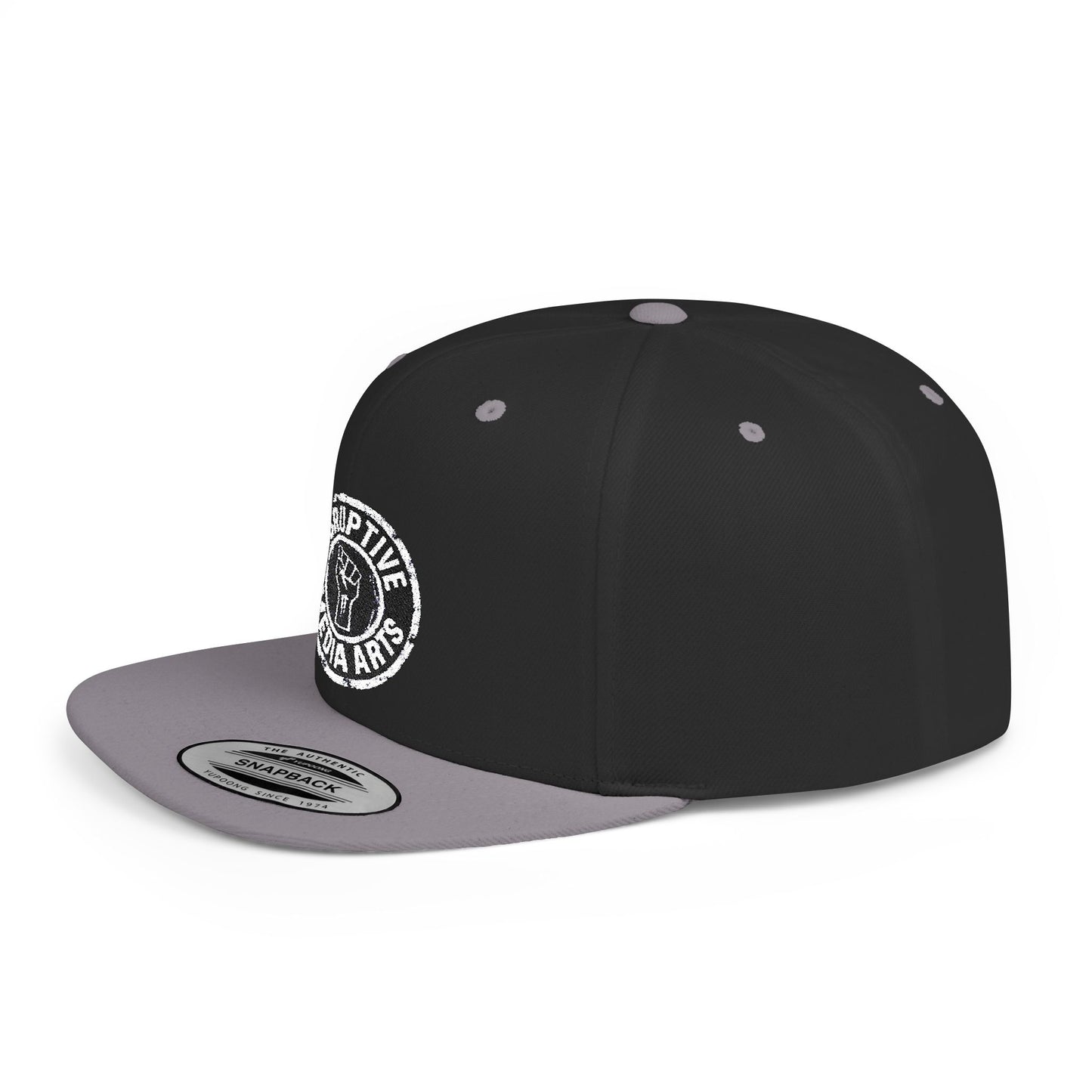 [dNASAb] Flat Bill Snapback- Signal Snapback – "IMPACT artist" High-Profile Resistance Cap [Rockstar Edition]