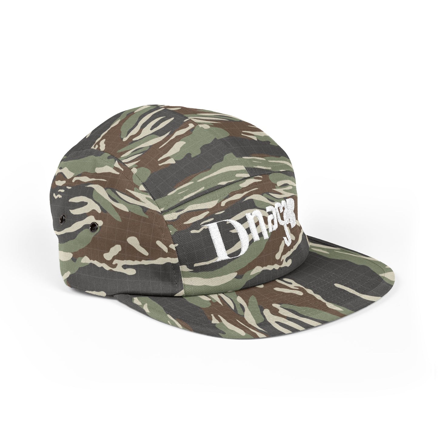 Stylish Embroidered 5 Panel Cap, Casual Hat, Streetwear Accessory, Signal Cap – 5-Panel Field Issue [dNASAb] (Embroidery)