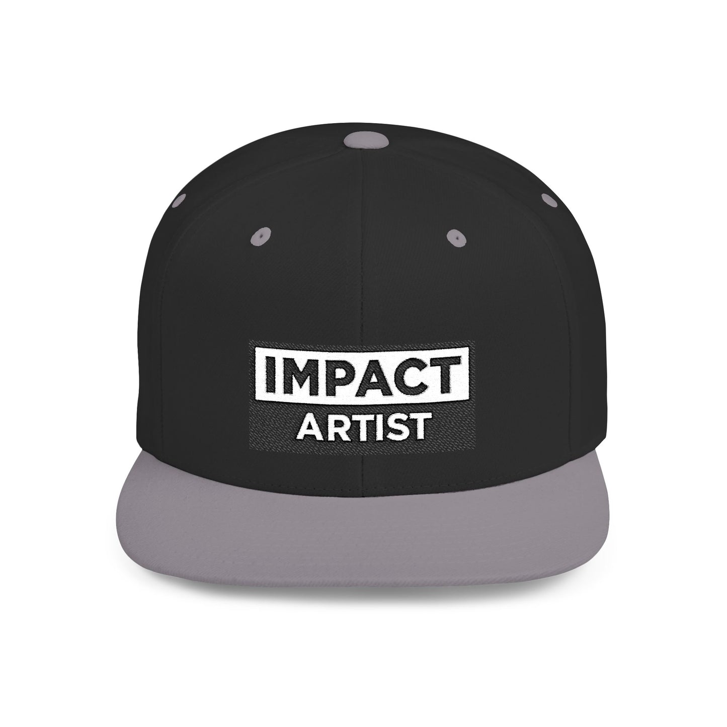 [dNASAb] Flat Bill Snapback - Signal Snapback – "IMPACT artist" High-Profile Resistance Cap [Rockstar Edition]