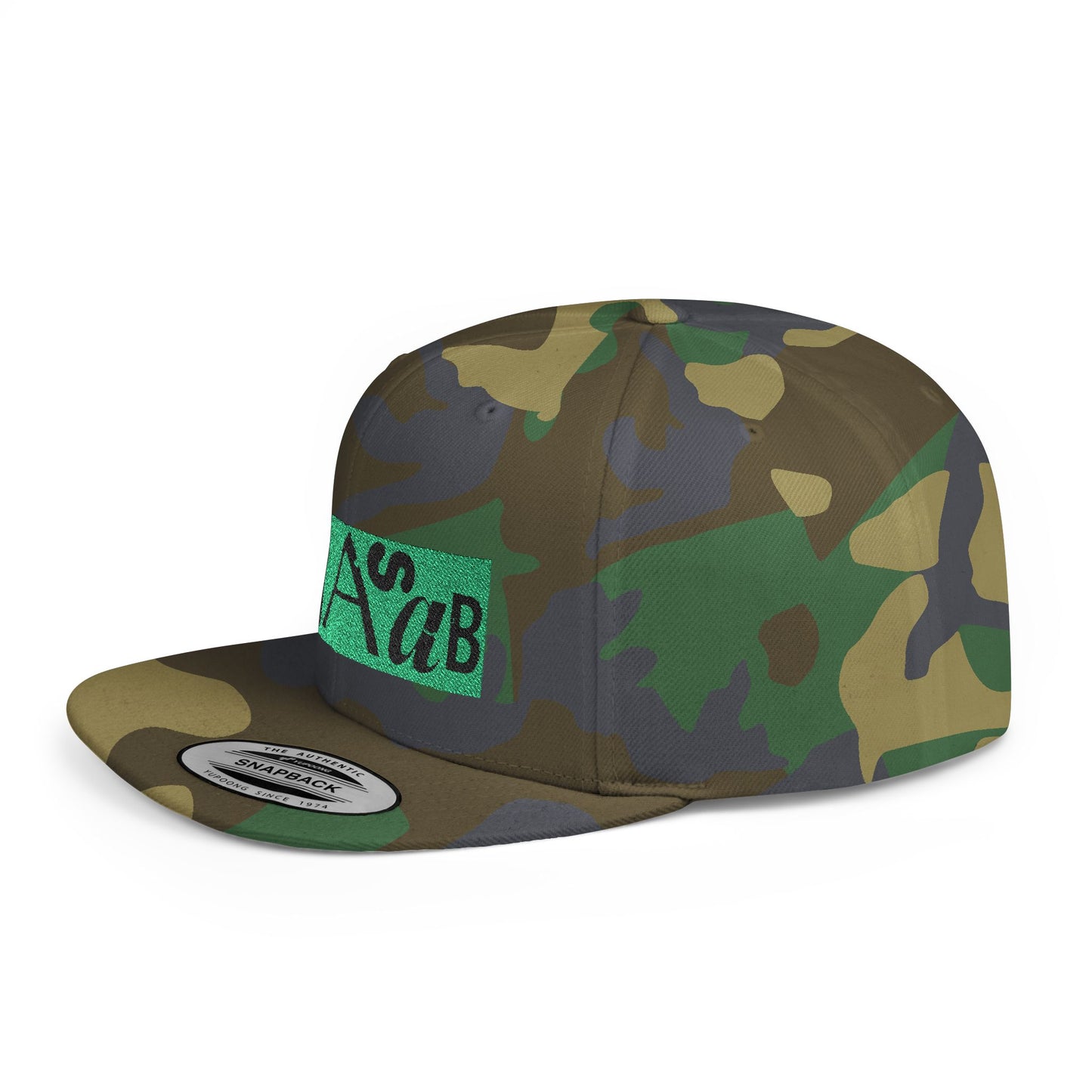 [dNASAb] Flat Bill Snapback -Signal Snapback – "[dNASAb]" High-Profile Resistance Cap [Rockstar Edition]