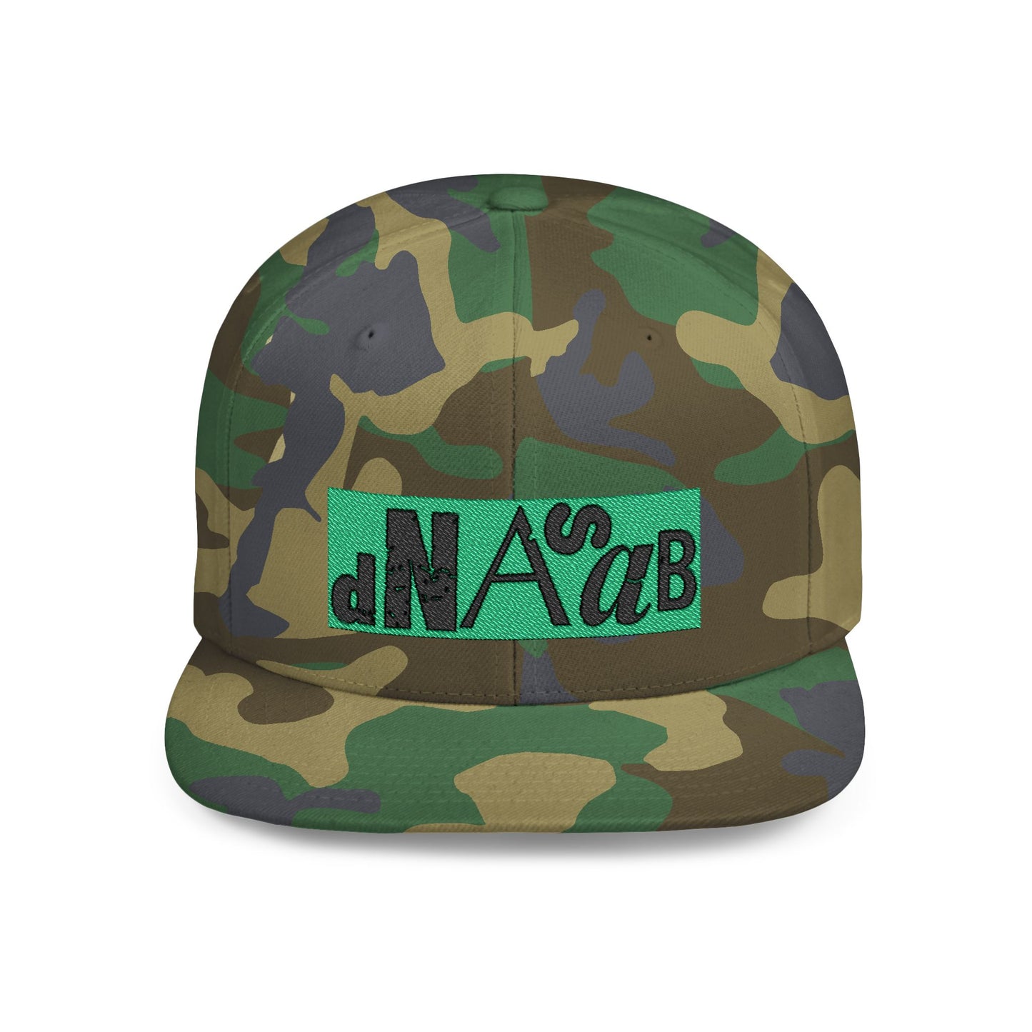 [dNASAb] Flat Bill Snapback -Signal Snapback – "[dNASAb]" High-Profile Resistance Cap [Rockstar Edition]