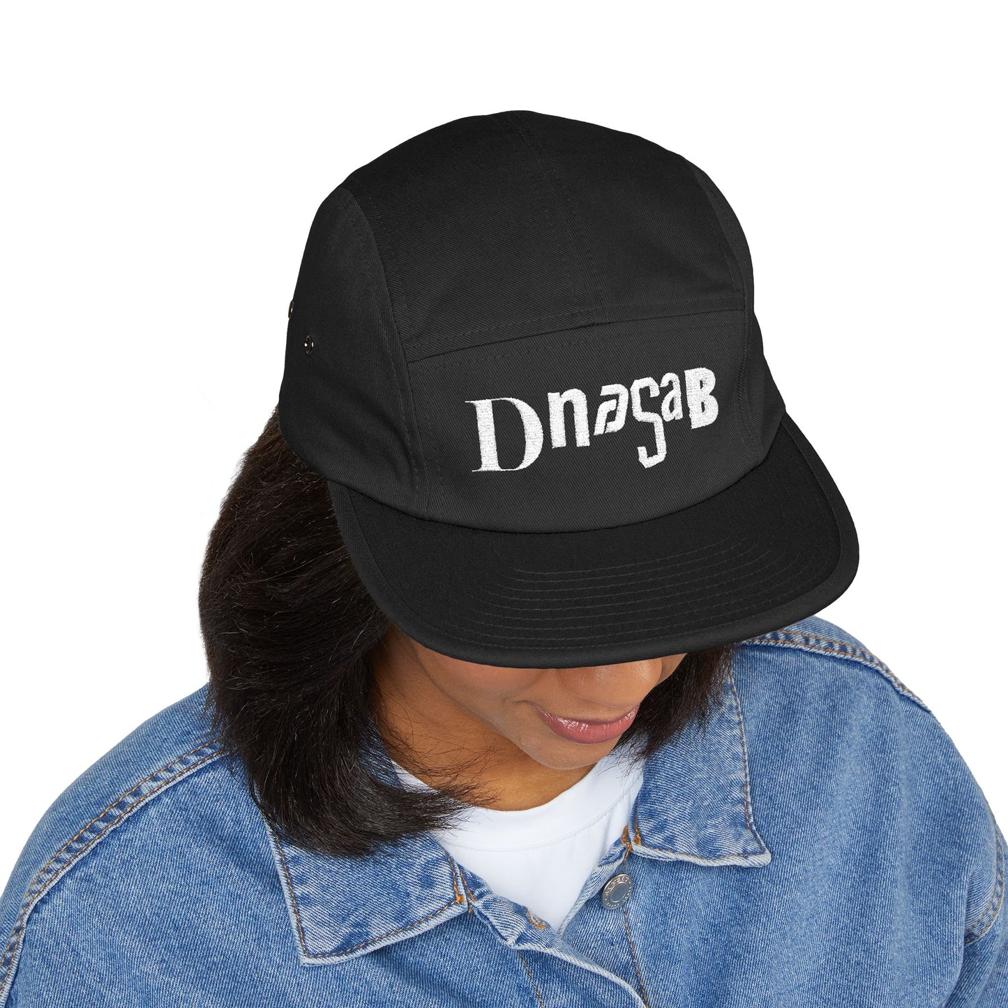 Stylish Embroidered 5 Panel Cap, Casual Hat, Streetwear Accessory, Signal Cap – 5-Panel Field Issue [dNASAb] (Embroidery)