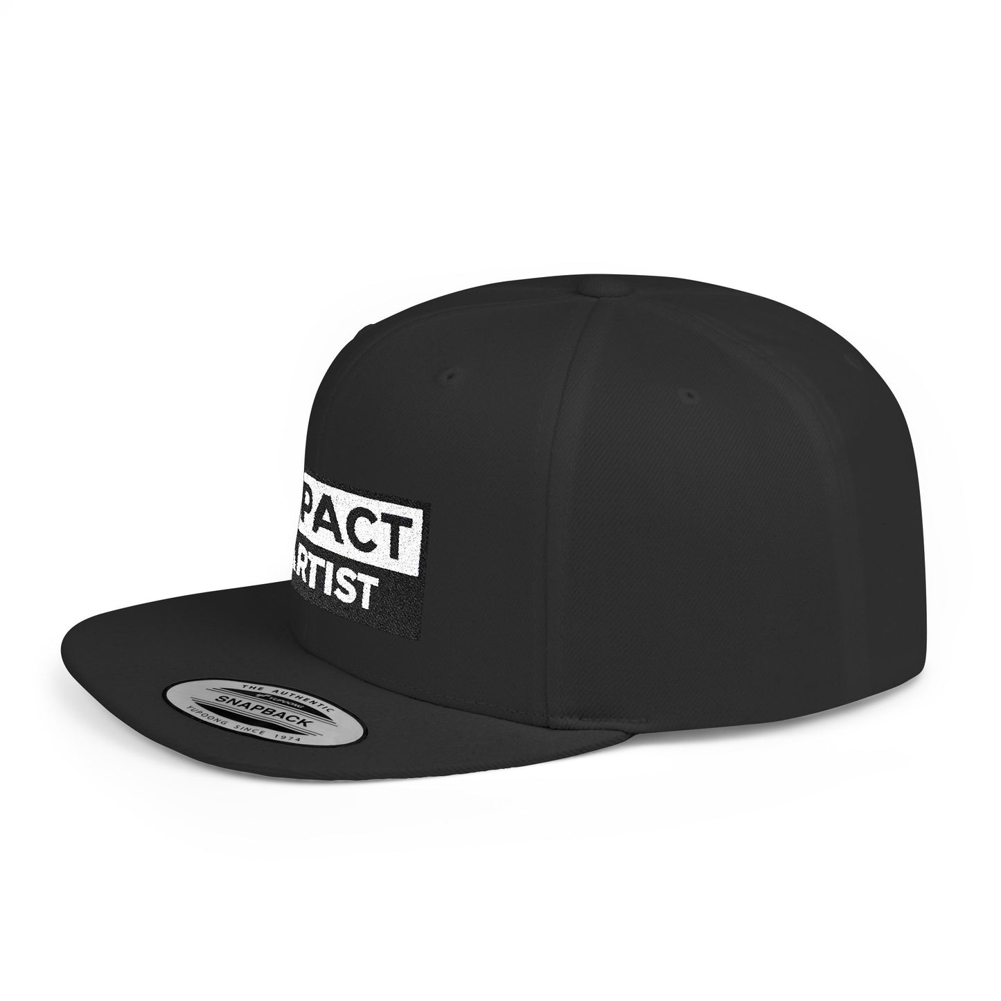 [dNASAb] Flat Bill Snapback - Signal Snapback – "IMPACT artist" High-Profile Resistance Cap [Rockstar Edition]