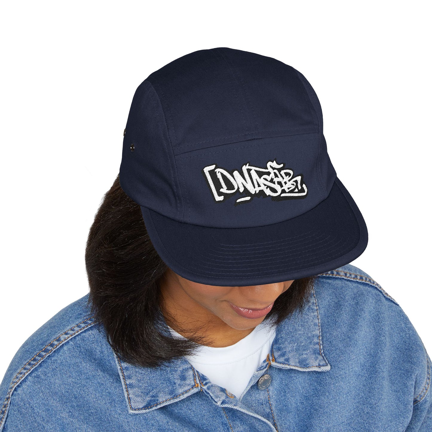 Stylish Embroidered 5 Panel Cap, Urban Streetwear, Graffiti Hat, Signal Cap – 5-Panel Field Issue [dNASAb] (Embroidery)