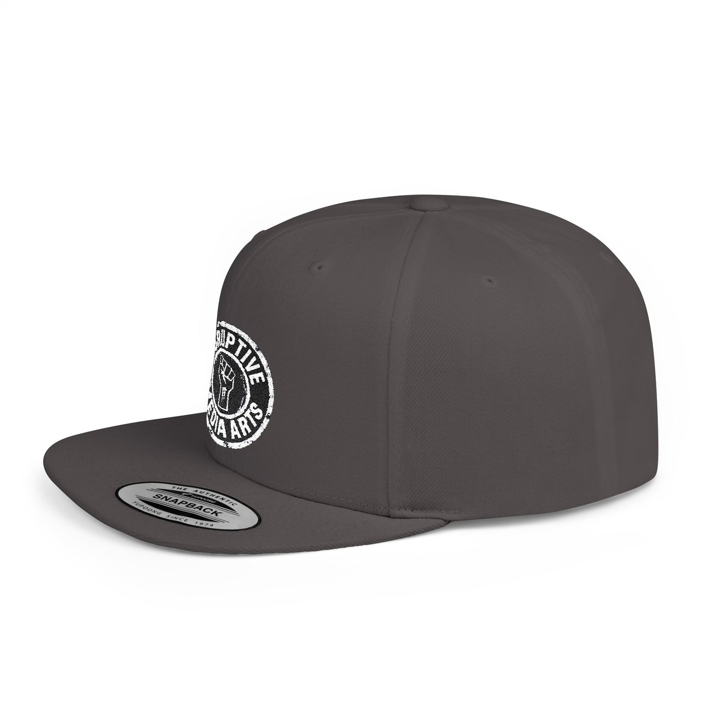 [dNASAb] Flat Bill Snapback- Signal Snapback – "IMPACT artist" High-Profile Resistance Cap [Rockstar Edition]