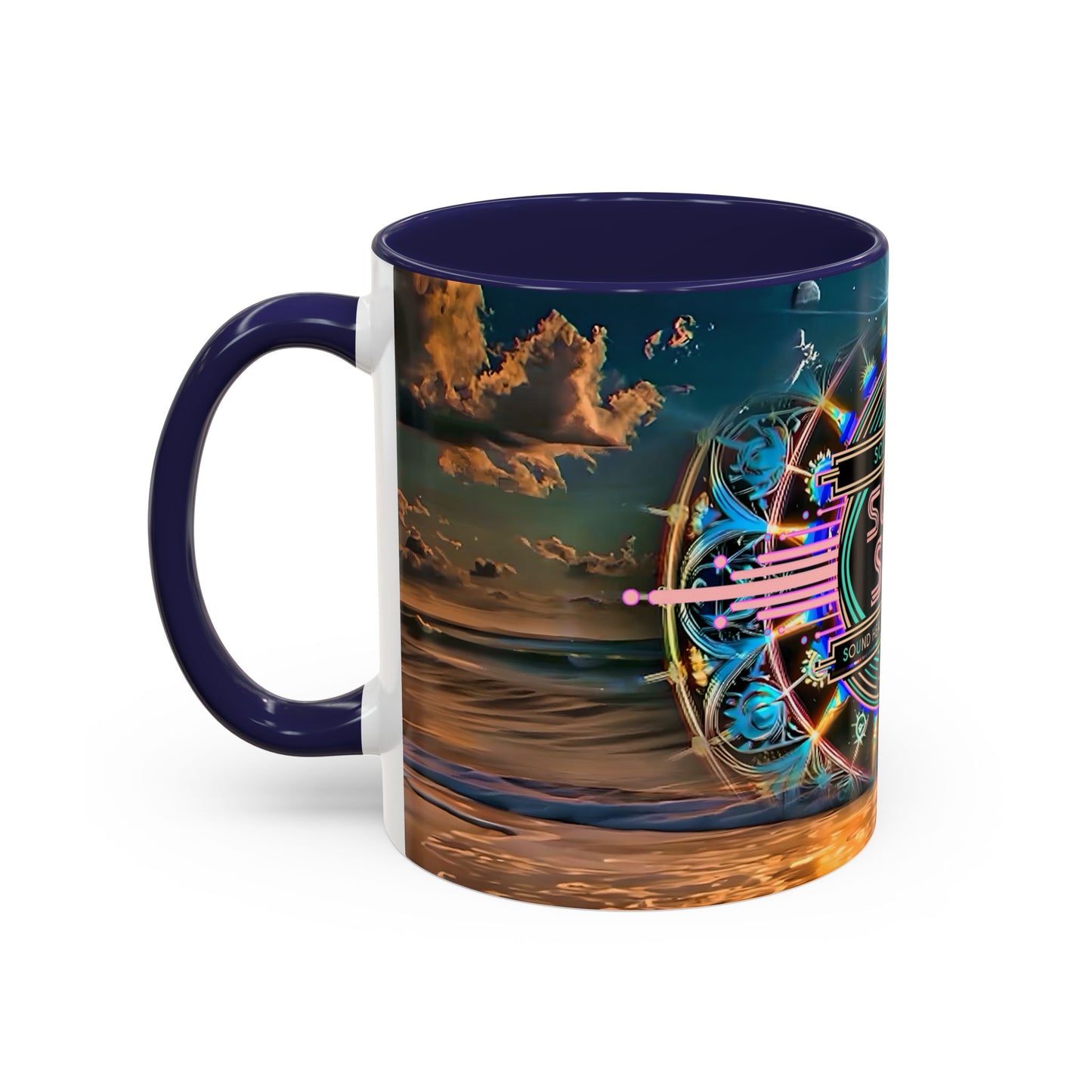 SoBe Sho Sound Healing Orchestra Coffee Mug — South Beach Beachscape Accent Mug