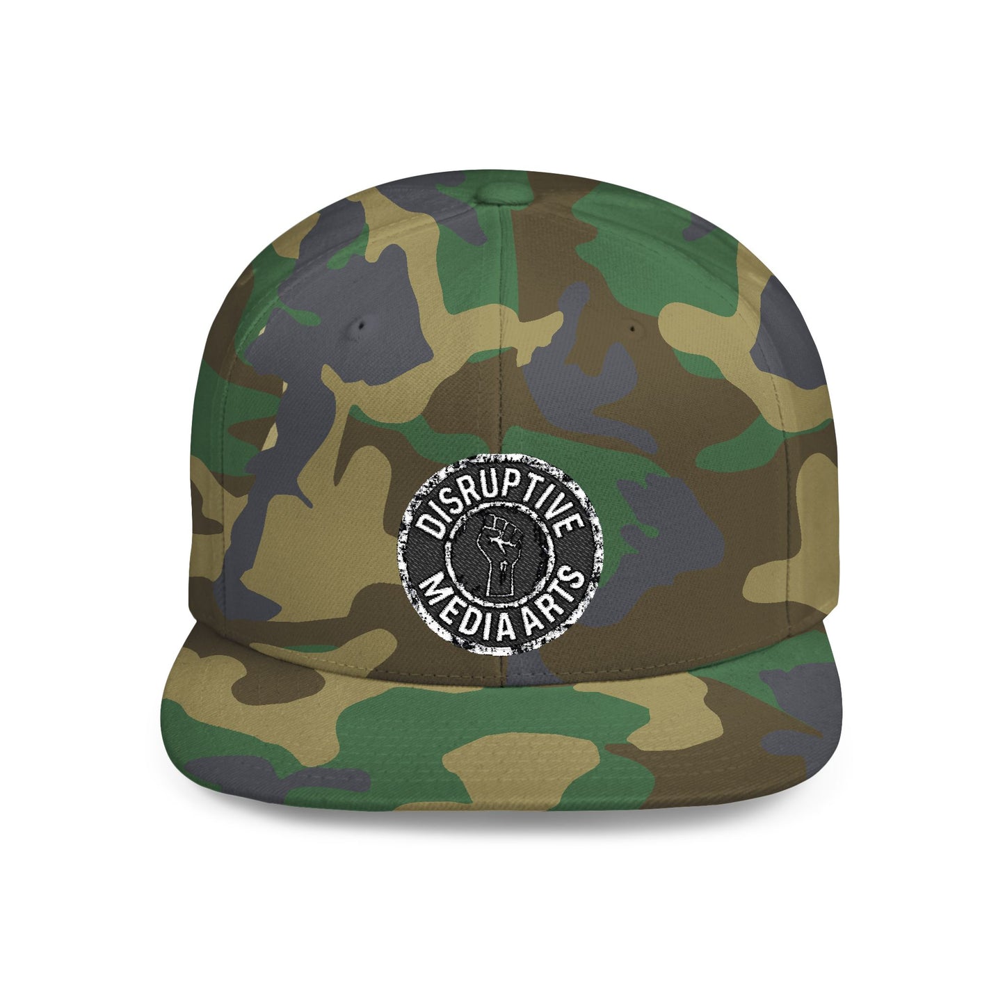[dNASAb] Flat Bill Snapback- Signal Snapback – "IMPACT artist" High-Profile Resistance Cap [Rockstar Edition]