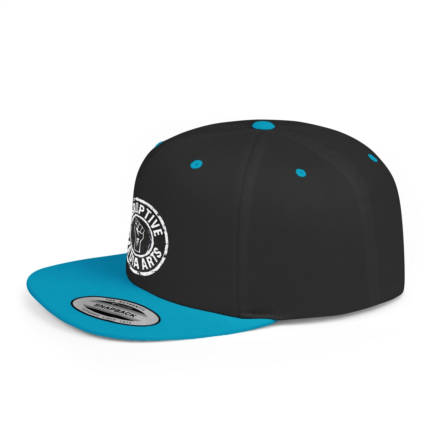 [dNASAb] Flat Bill Snapback- Signal Snapback – "IMPACT artist" High-Profile Resistance Cap [Rockstar Edition]