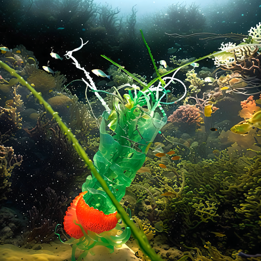 1_Archival Pigment print on Archival Organic Cotton Artist Rag “Faux Ecologies + Augmented Visions of the Nature-verse #1” 2024