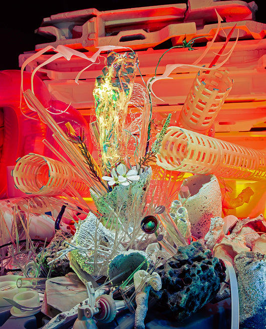 Contemporary Photography, Archival Pigment Print, "Obscene Plasticene Daydream" series by [dNASAb]