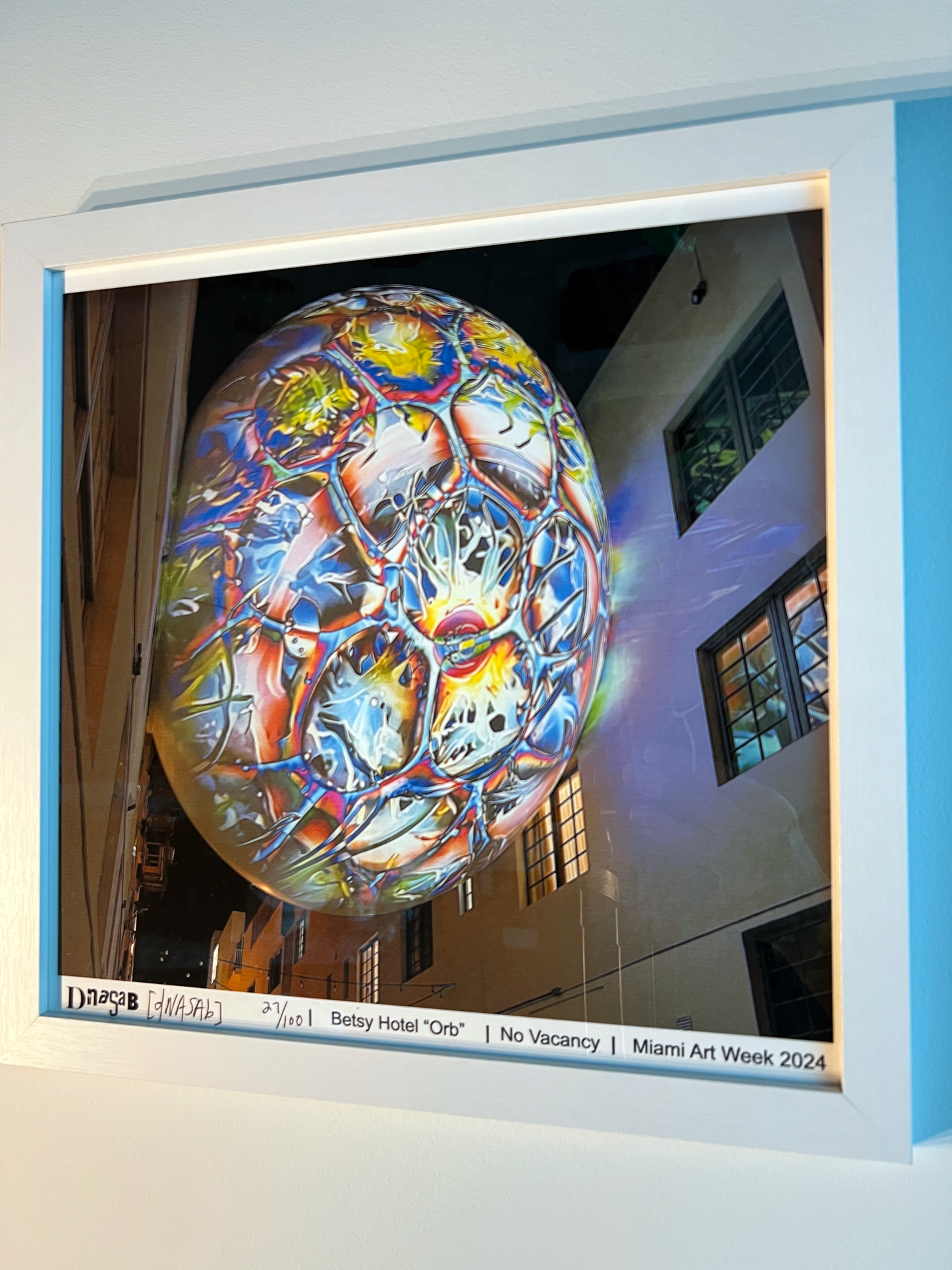 5_[dNASAb] X Hotel Betsy "Orb"_ No Vacancy_ Miami Art Week 2024" Commemorative Print Release